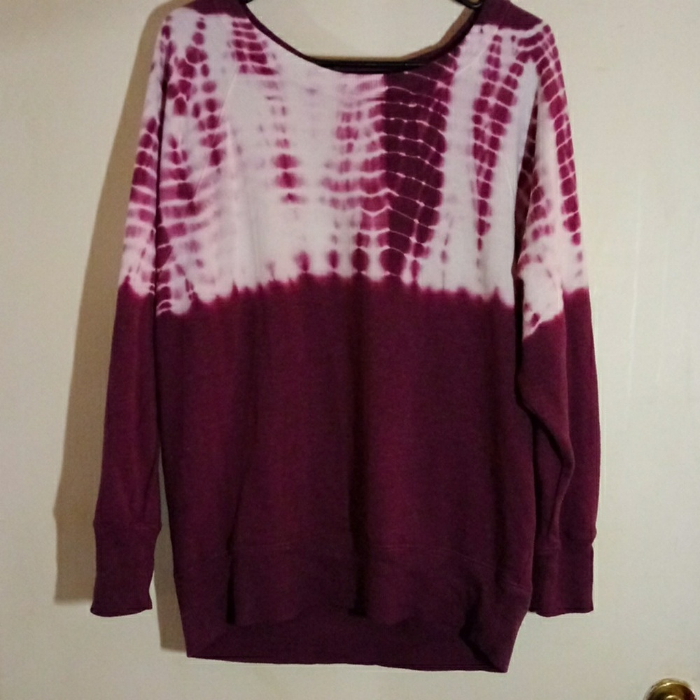 Tie dye sweat shirt